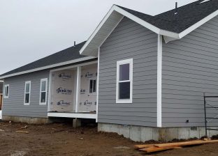 Custom home in Star Valley Wyoming